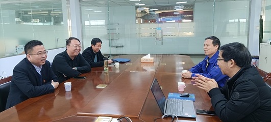 國機精工副總經(jīng)理閆寧一行赴新鄉(xiāng)日升考察交流